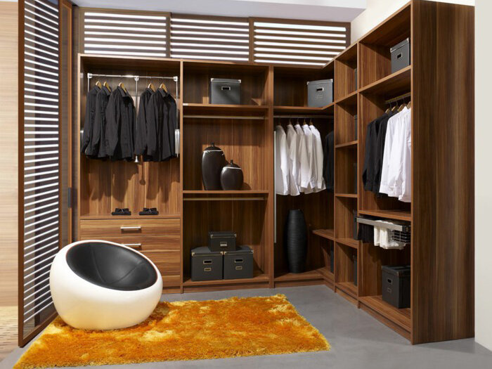 Как создать удобную гардеробную в квартире