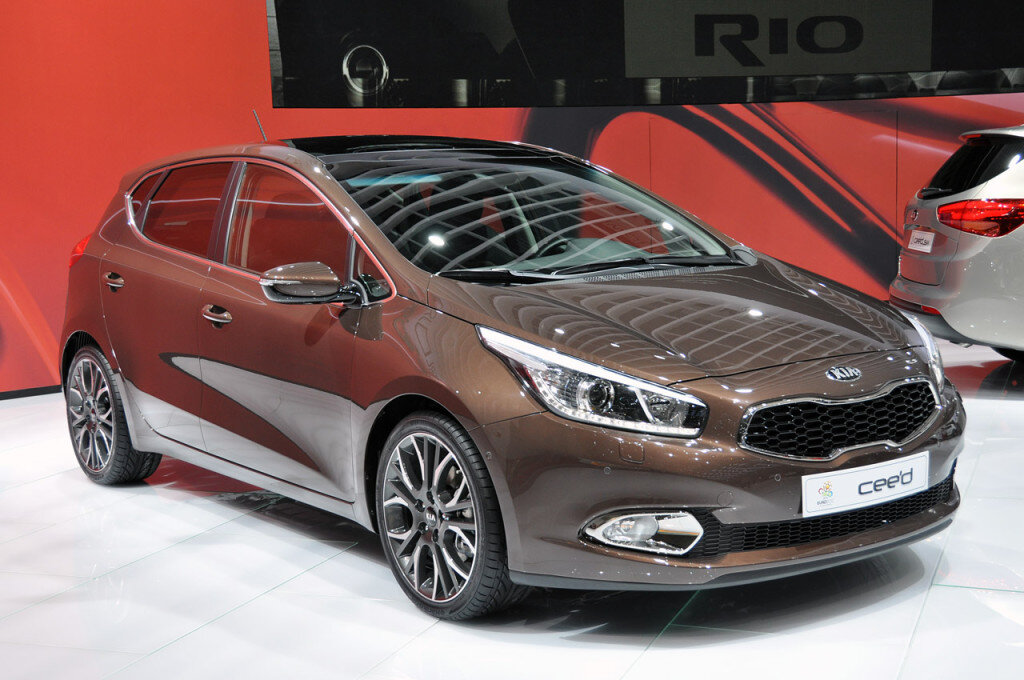 Kia Ceed на выставке