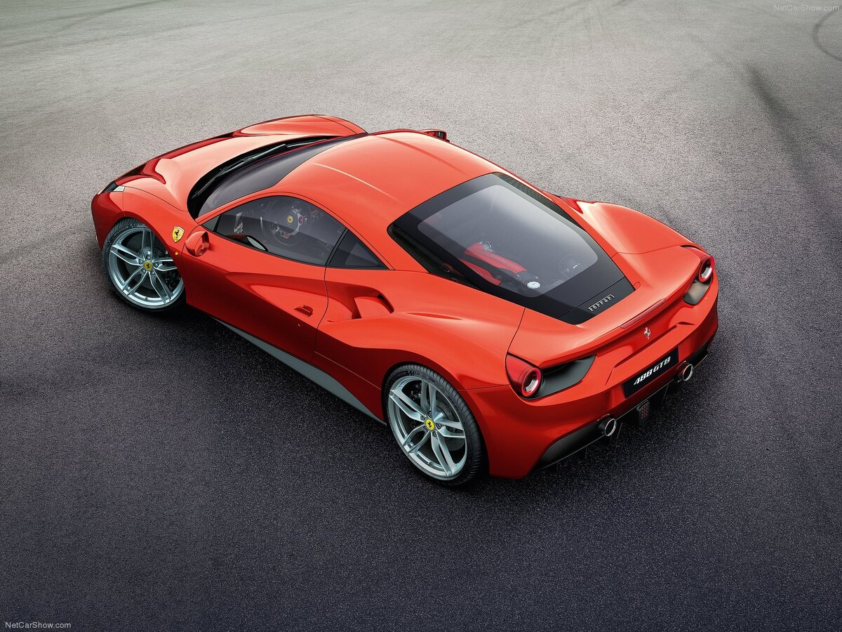 "Обычная" Ferrari 488 GTB с другого ракурса