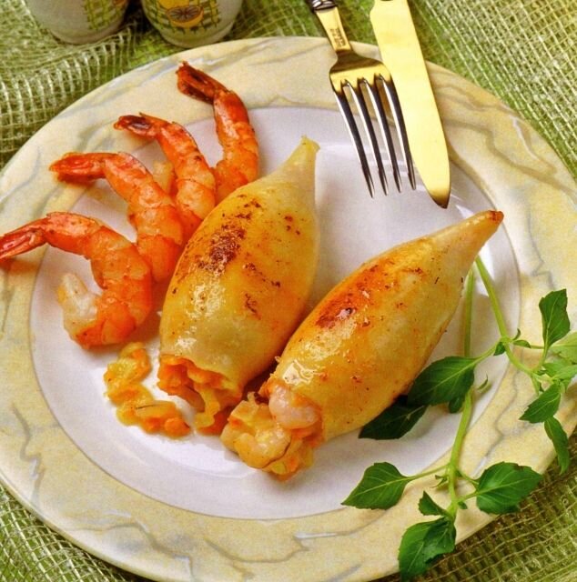 Кальмары фаршированные картинки