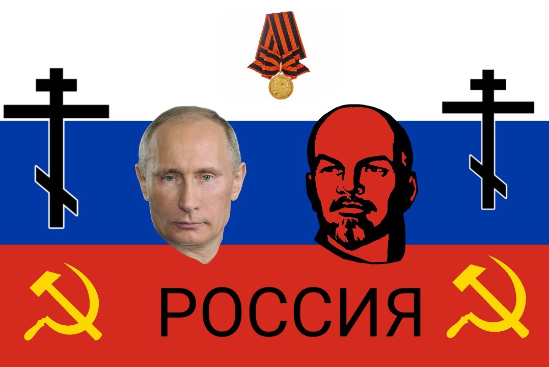 его описание
(Цвета обозначают тоде что и раньше)

Награда вверху-это память о предках и о силе Российской Империи
