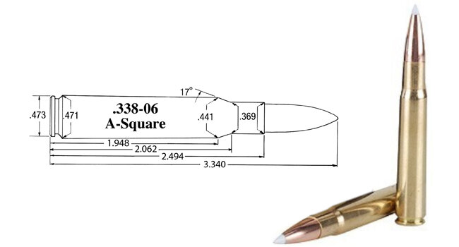 338 lapua magnum чертеж