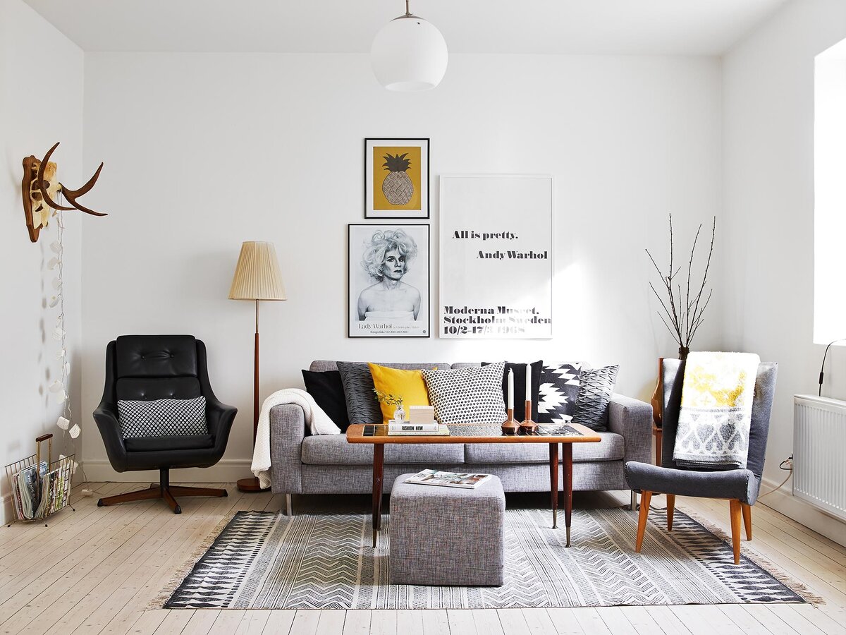 Скандинавский интерьер и декор Scandi Interior
