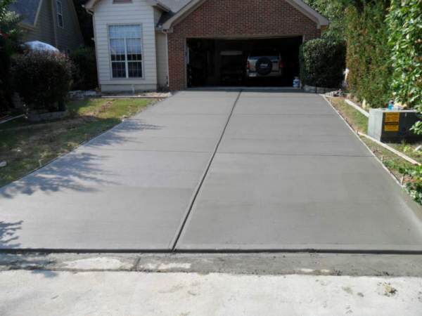 Как сделать бетонную подъездную дорогу к гаражу | Строю сам | Дзен