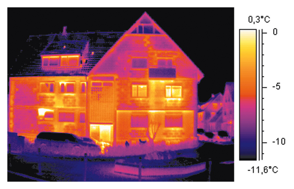Тепловизионная диагностика поможет выявить слабые места, через которые дом «отапливает» улицу  