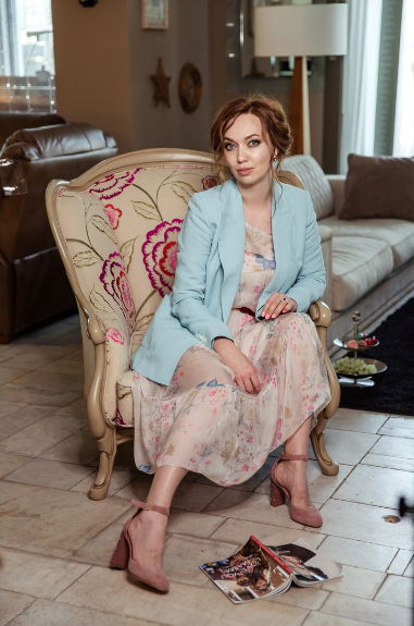 На фото - Наталья Вольская 