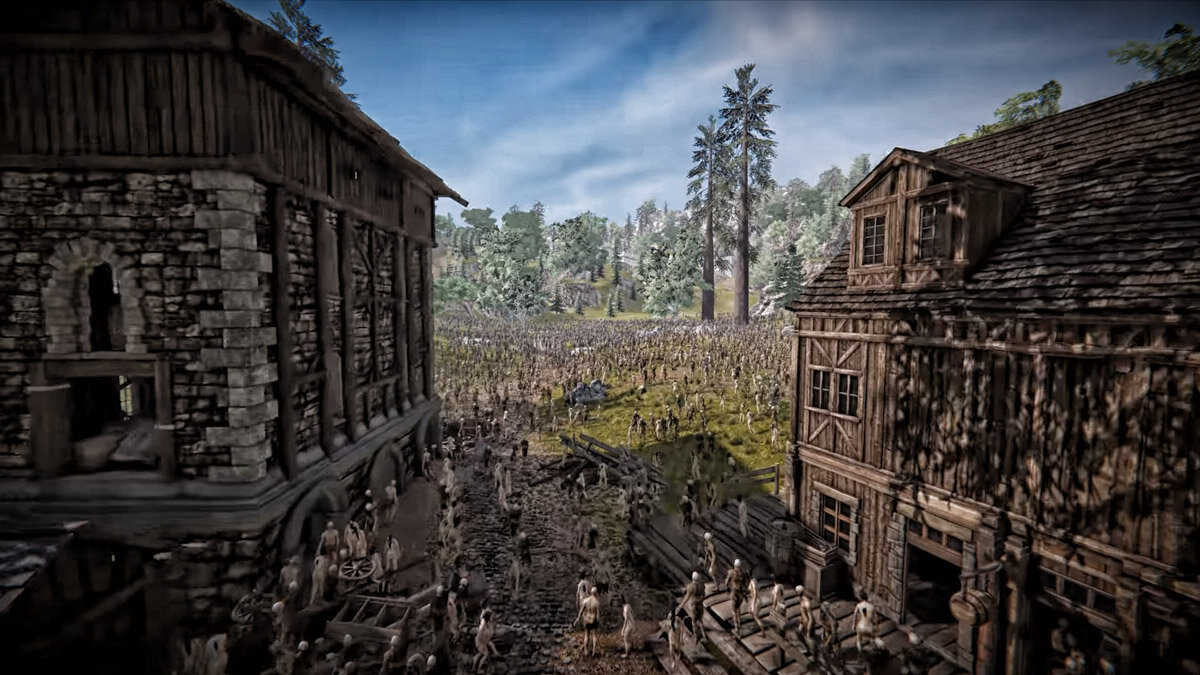 Скриншот из игры The Black Masses