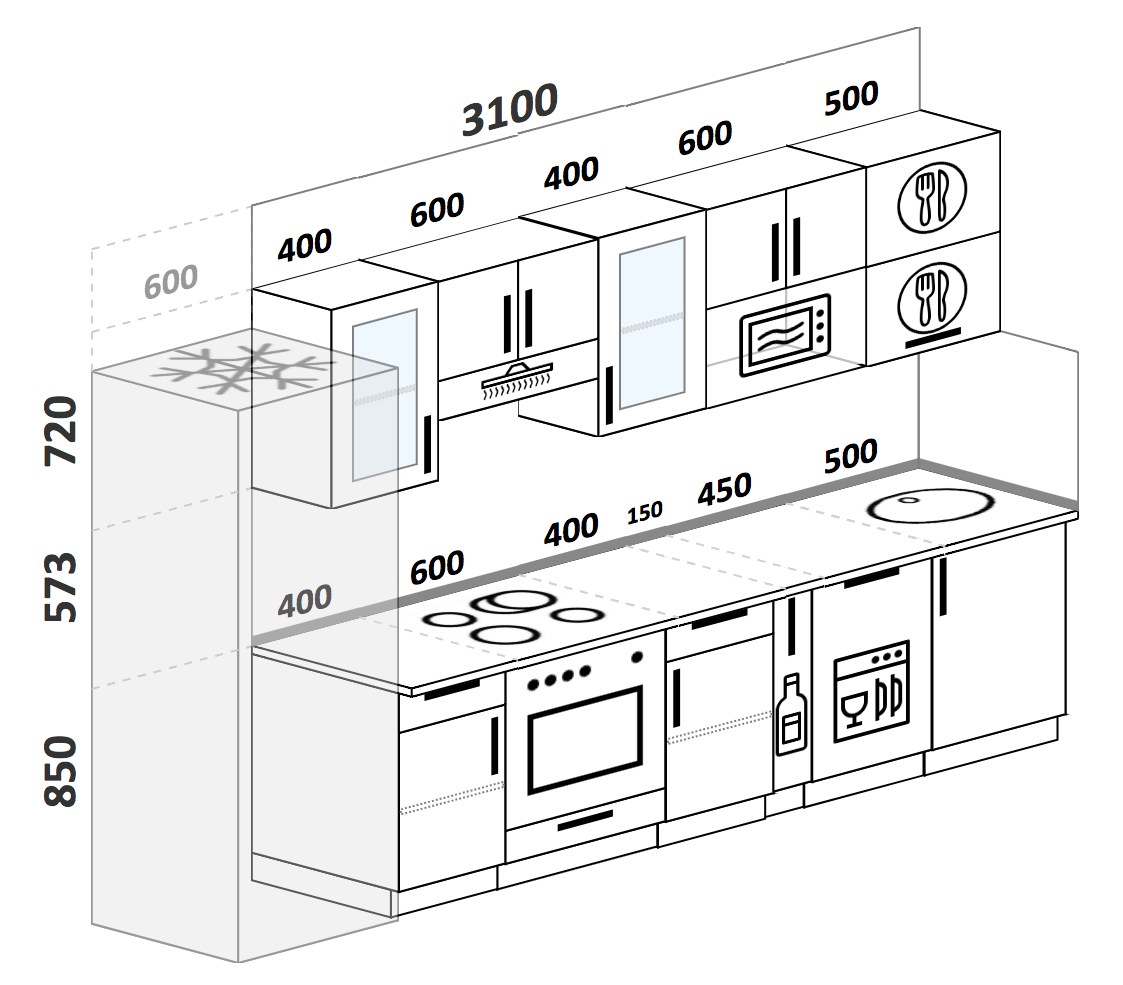 Программа планировки кухонь kitchenplanner.net