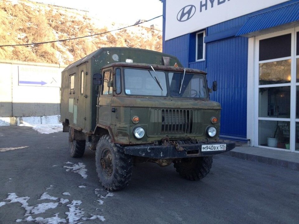 Так ГАЗ-66 выглядел после покупки