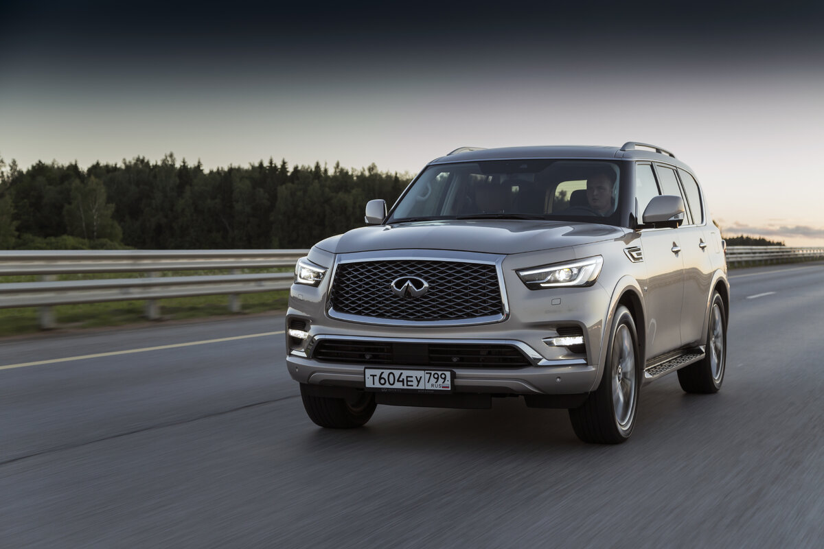 Infiniti QX80: что же есть у 