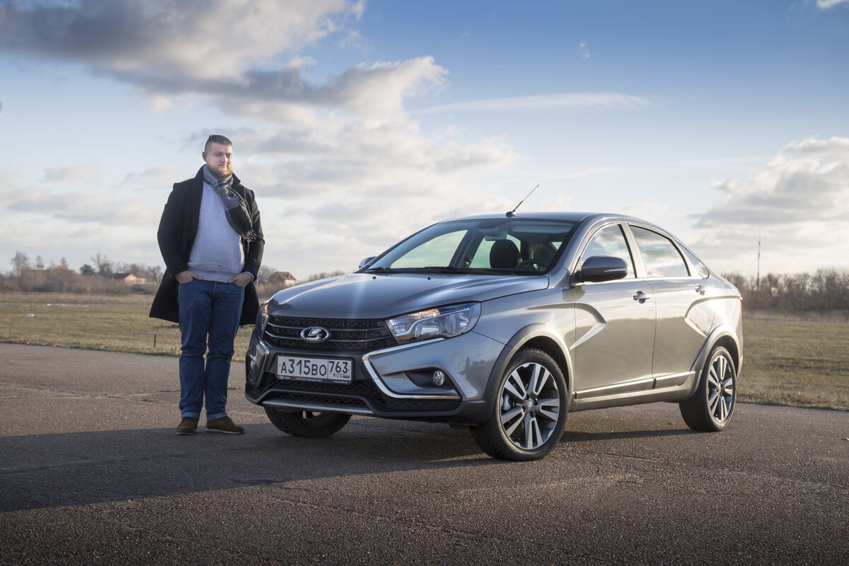 Cедан, который круче кроссоверов? Подробный тест Lada Vesta Cross ...