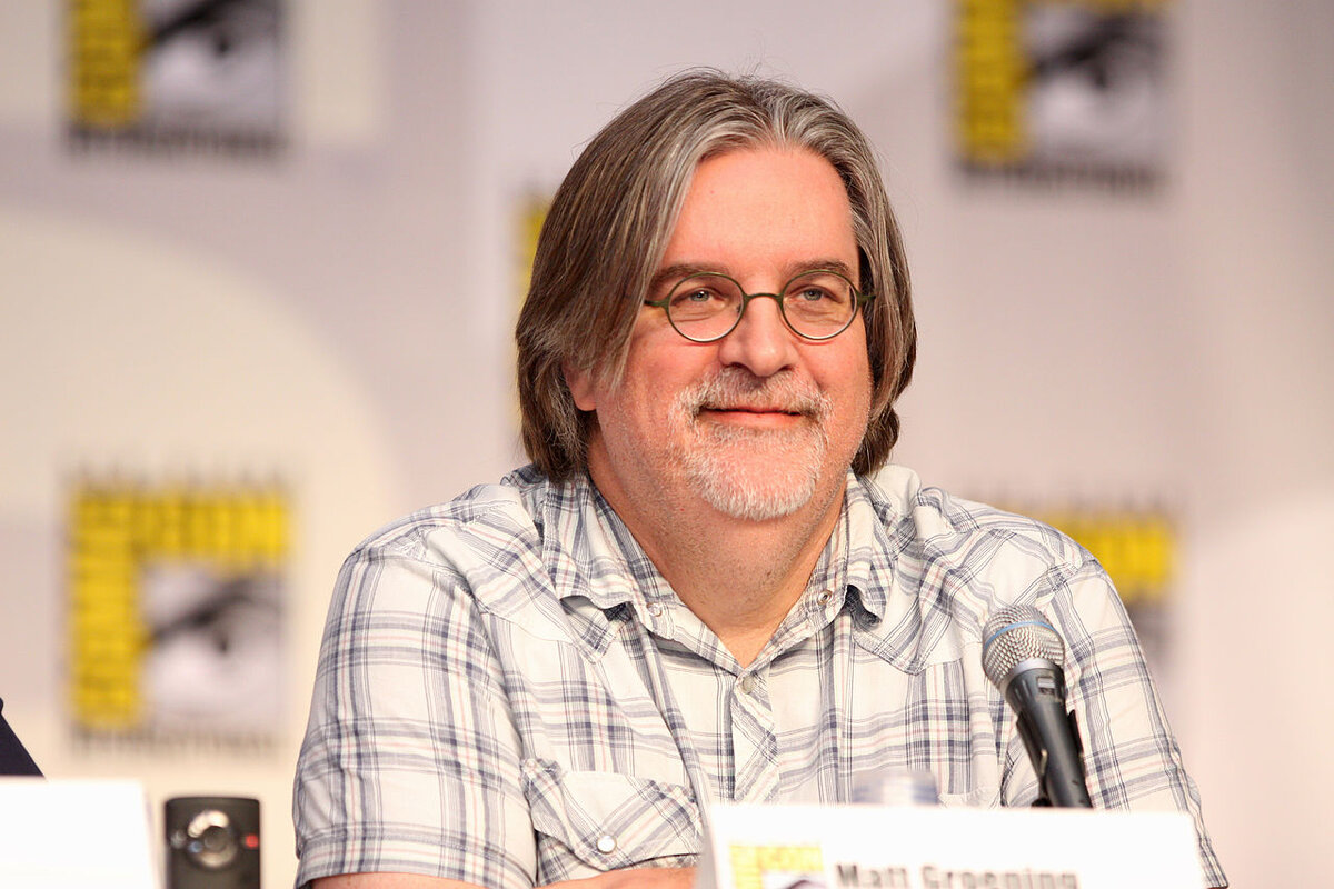 Мэттью Абрам Грейнинг более известный как Мэтт Грейнинг (Matt Groening) — американский мультипликатор, создатель, творческий консультант и исполнительный продюсер мультсериалов «Симпсоны» и «Футурама». © Википедия
Фото: Gage Skidmore. Источник: https://www.flickr.com/photos/gageskidmore/