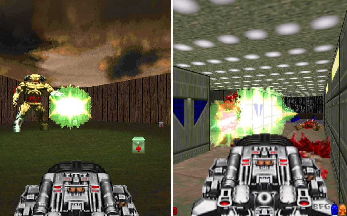 Оружие фигурирует во всех частях DOOM. Если еще расшифровать название сможете ?!!