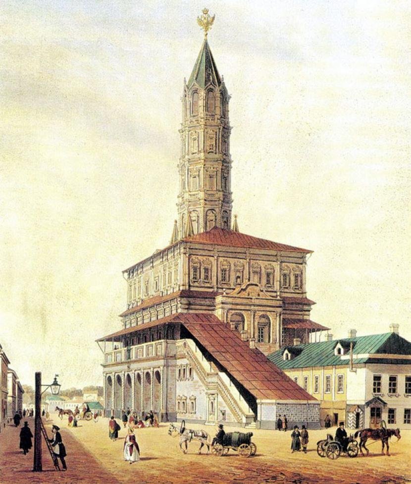 Сухарева башня, 1846 год.