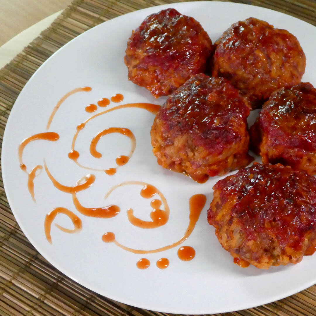 Блюдо ежики из фарша