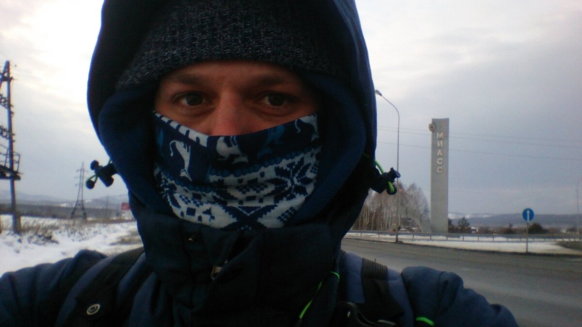 Артур- пешеход. За семь дней пройдено около 160 км.