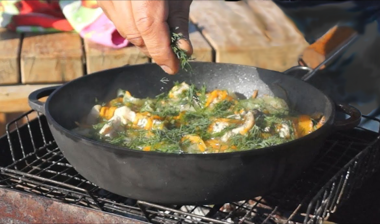 Уха стреляжья жареная