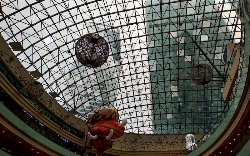 Москва-Сити. Афимолл.