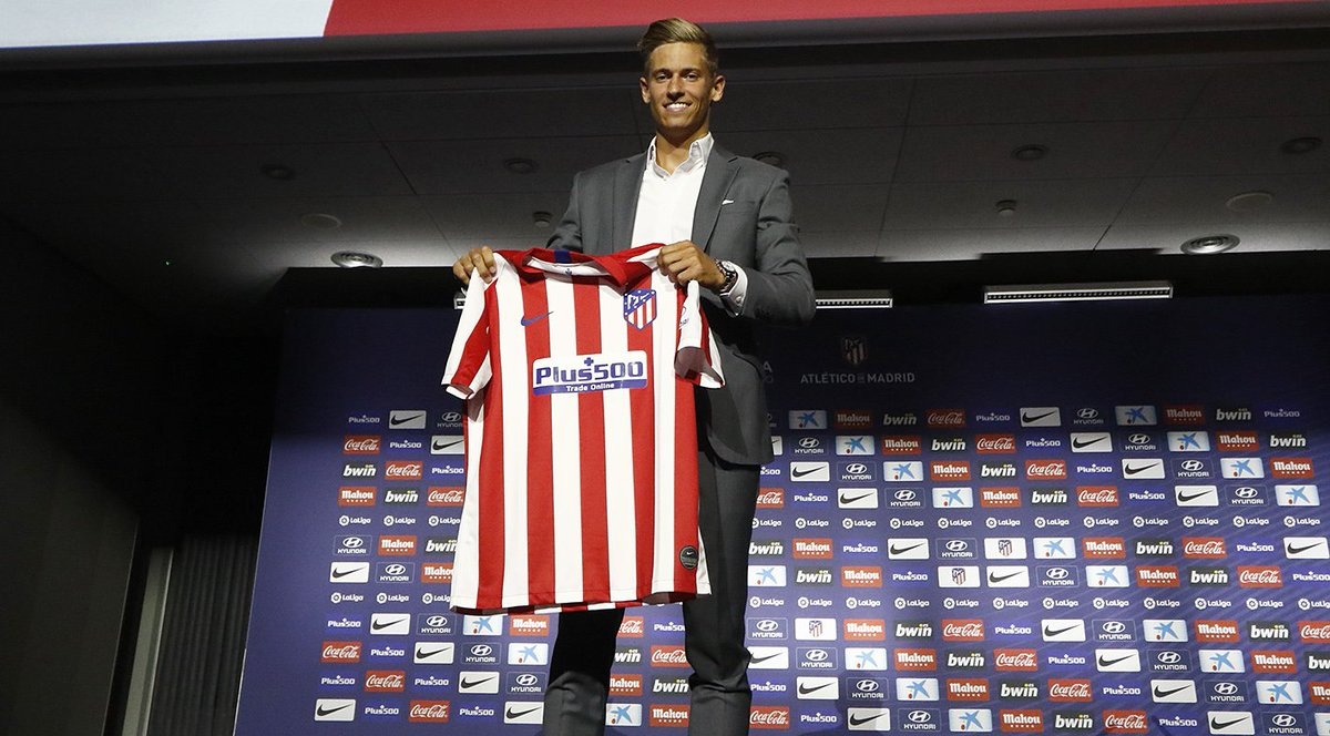 Маркос Льоренте, один из новичков команды. Перешел из Реал Мадрид.