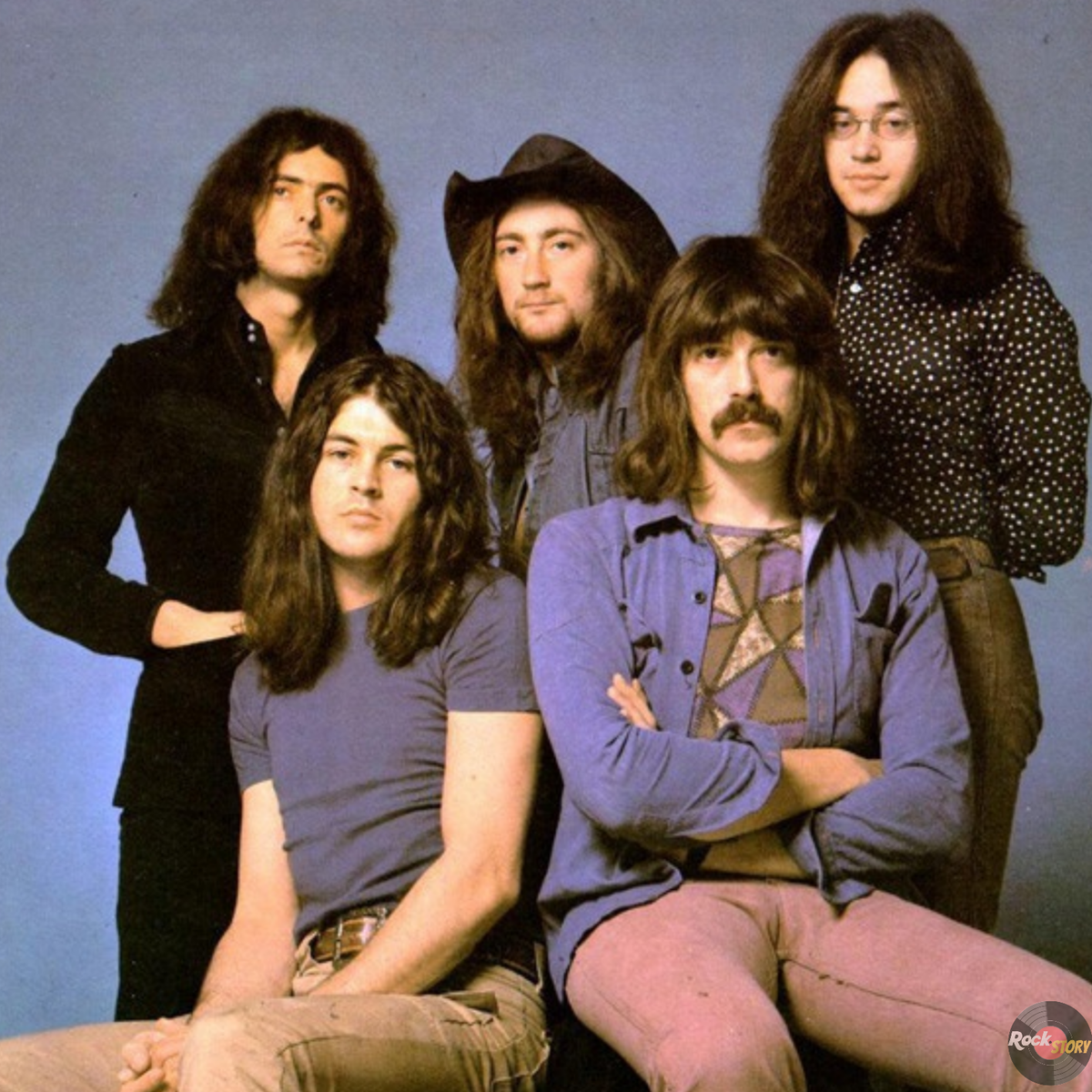 На фотографии участники группы Deep Purple
