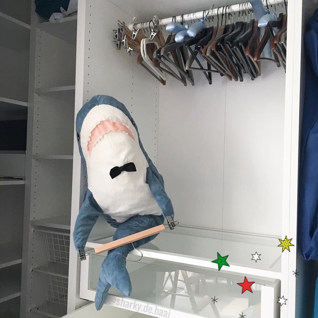 Милая акула из Икеи