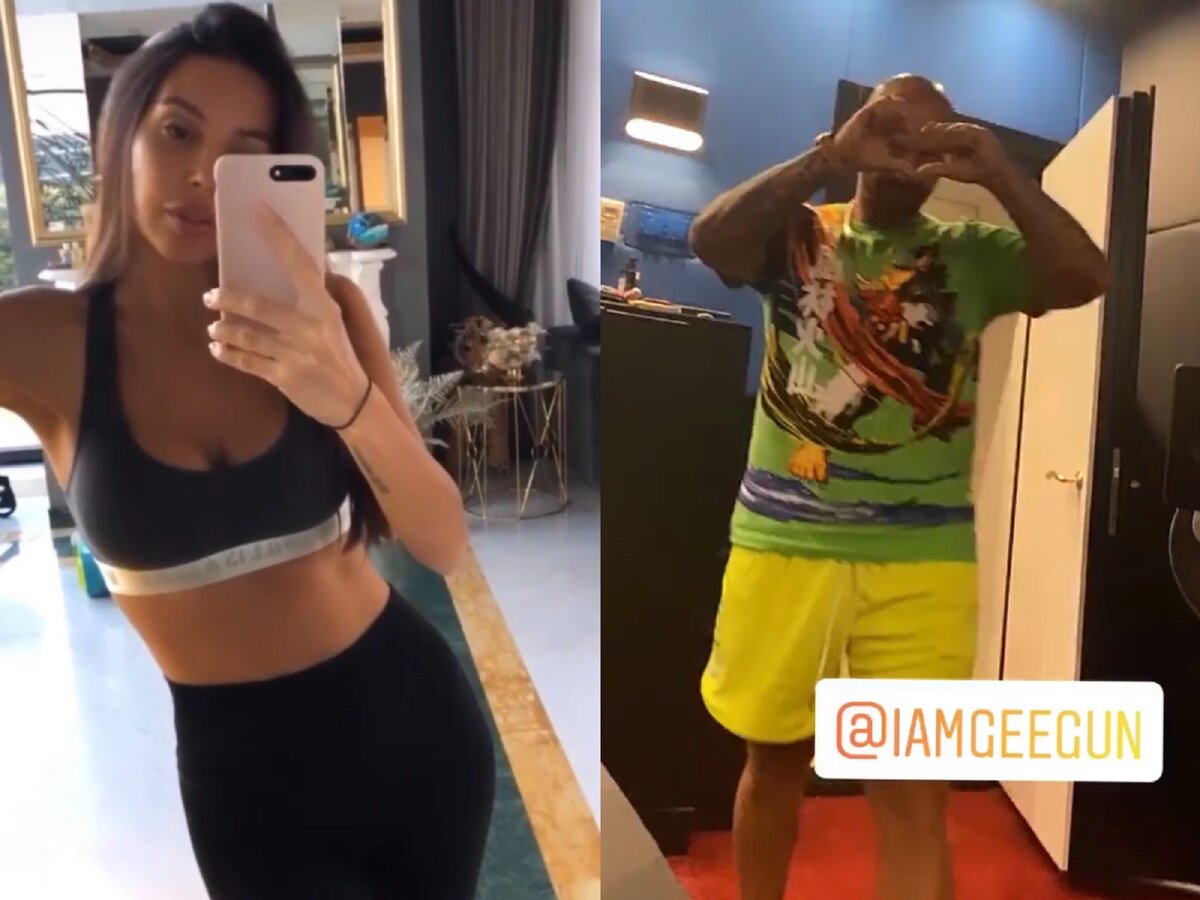 Оксана Самойлова и Джиган. Фото из открытых источников Инстаграм