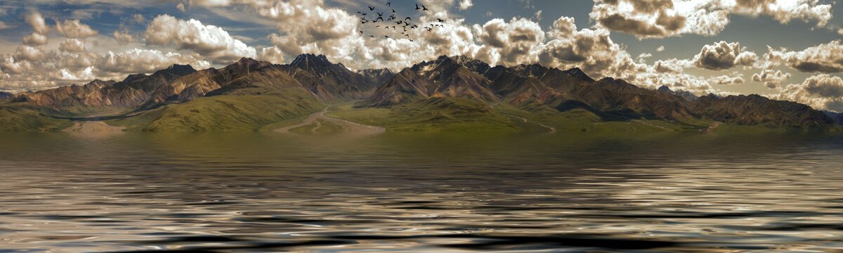 Абсолютную гармонию можно найти в природных ландшафтах