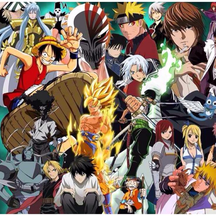 Герои аниме
