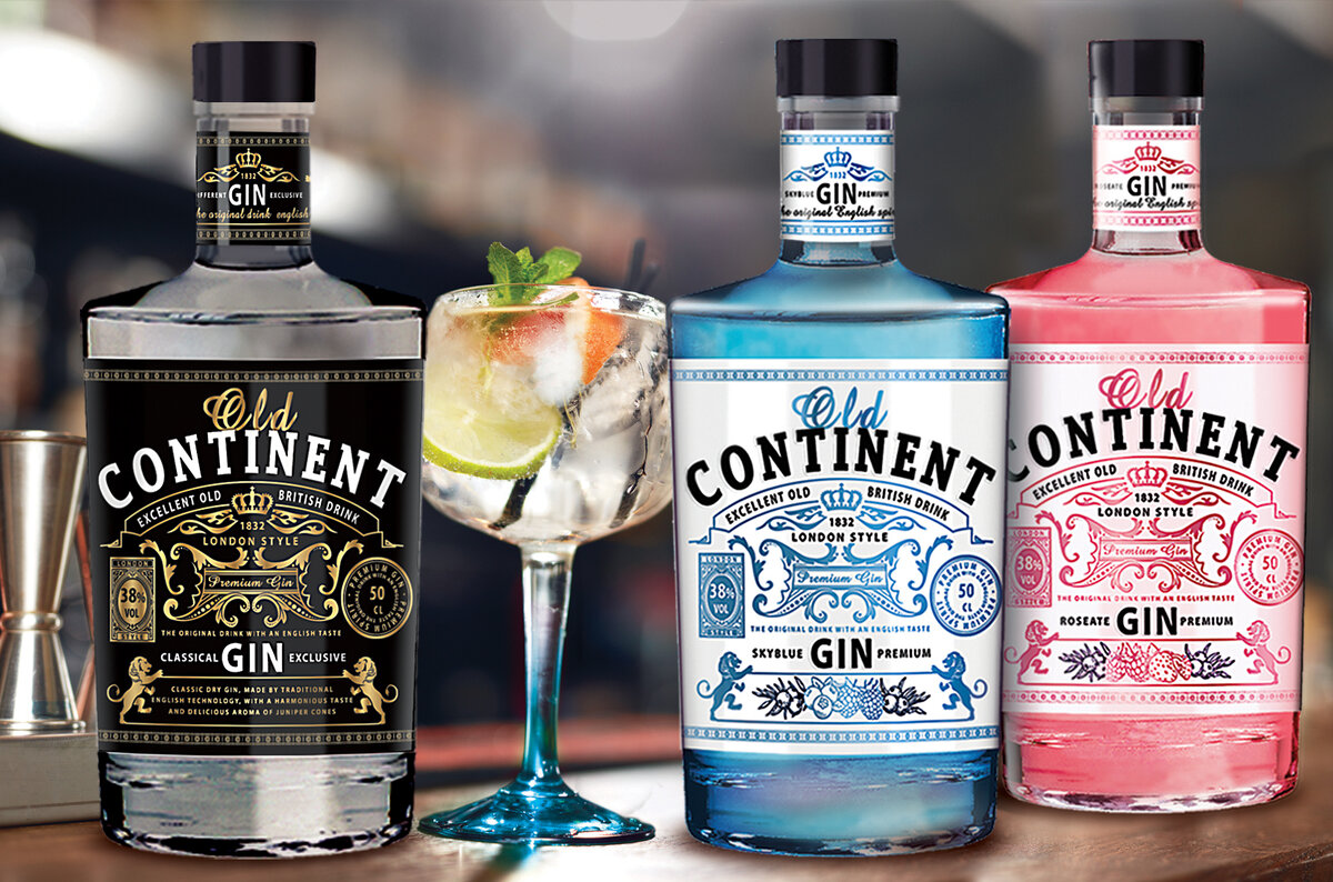 Gin Old Continent - джин Old Continent