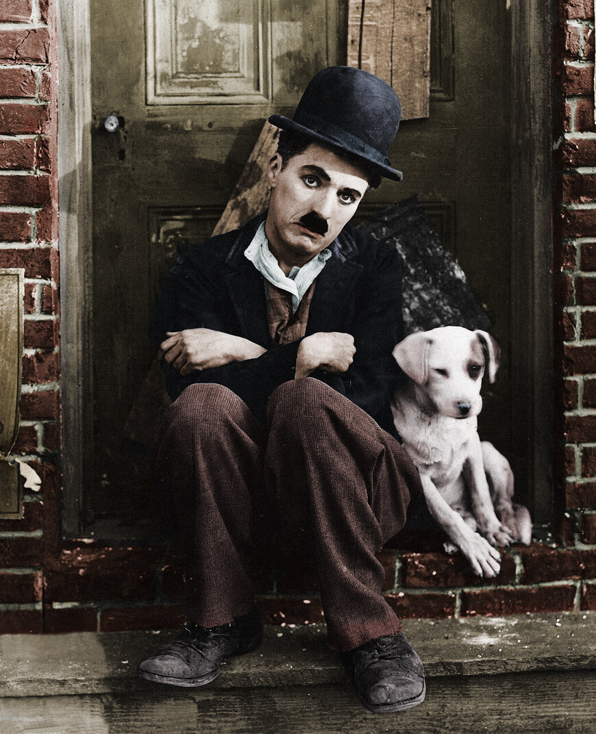 Чарли Чаплин.