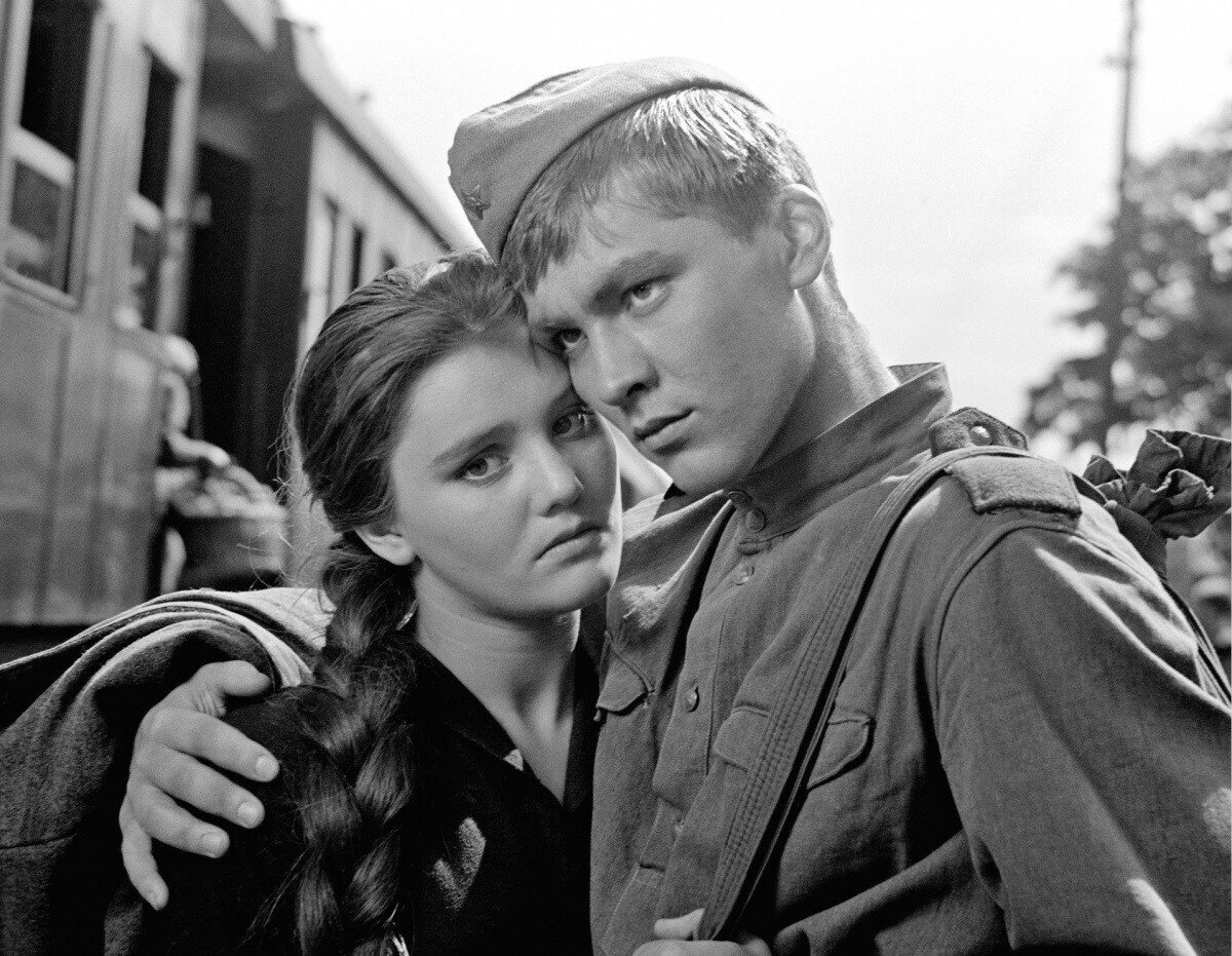 «Баллада о солдате» — советский художественный фильм 1959 года режиссёра Григория Чухрая. Фото с просторов интернета