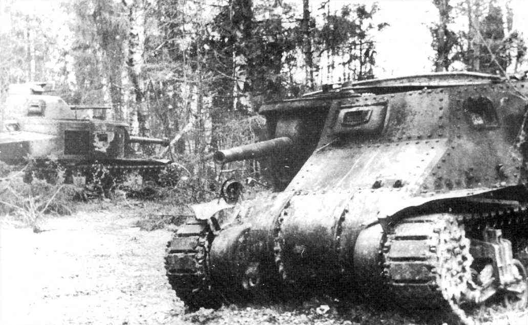 Советский танк американского производства(лендлизовский).
