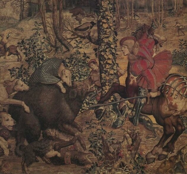 Охота на кабана с мечом