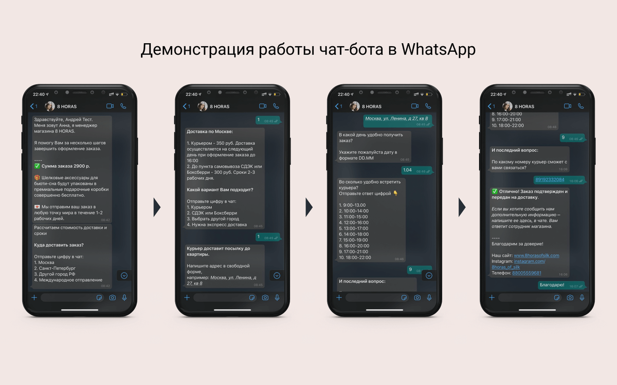 Как уволить колл-центр с помощью чат-бота WhatsApp и поднять продажи в 2  раза за неделю: кейс интернет-магазина | Monakov.Studio | Дзен