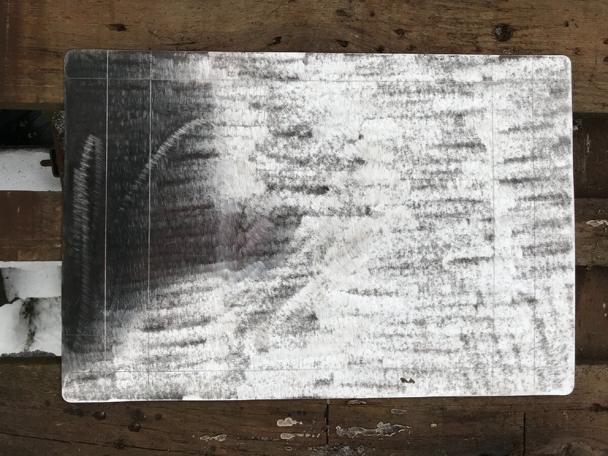 Заготовка под кронштейн топливного бака. Фото Тищенко Василий.