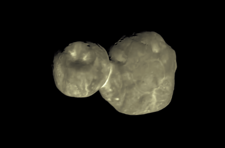 Астероид Аррокот похож на снеговика