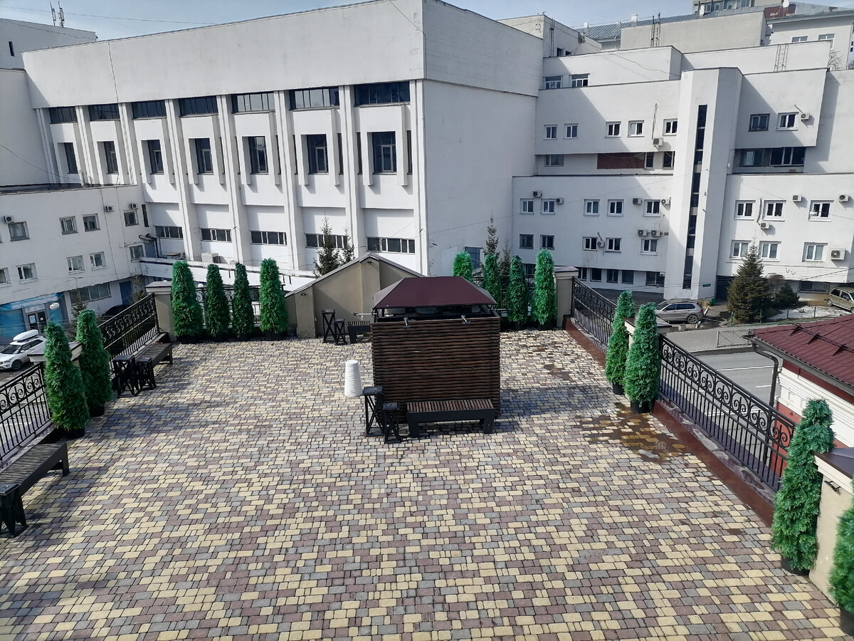 Апарт Отель на Пушкина 26, Казань. Открытая терраса
