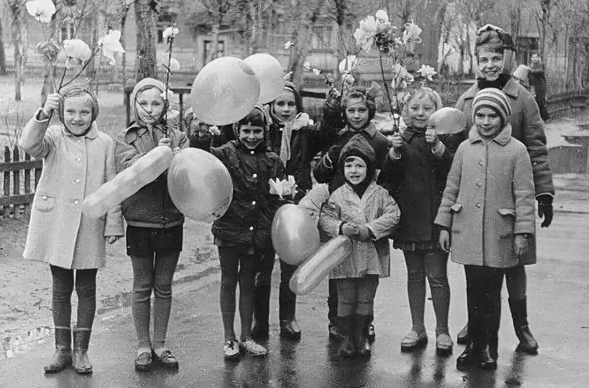 Советские фотографии с 1 мая