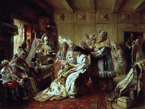 Под венец. К.Маковский