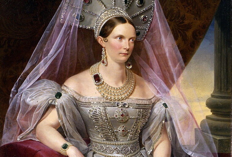 Императрица Александра Федоровна, худ. Франц Крюгер, 1836 г. 