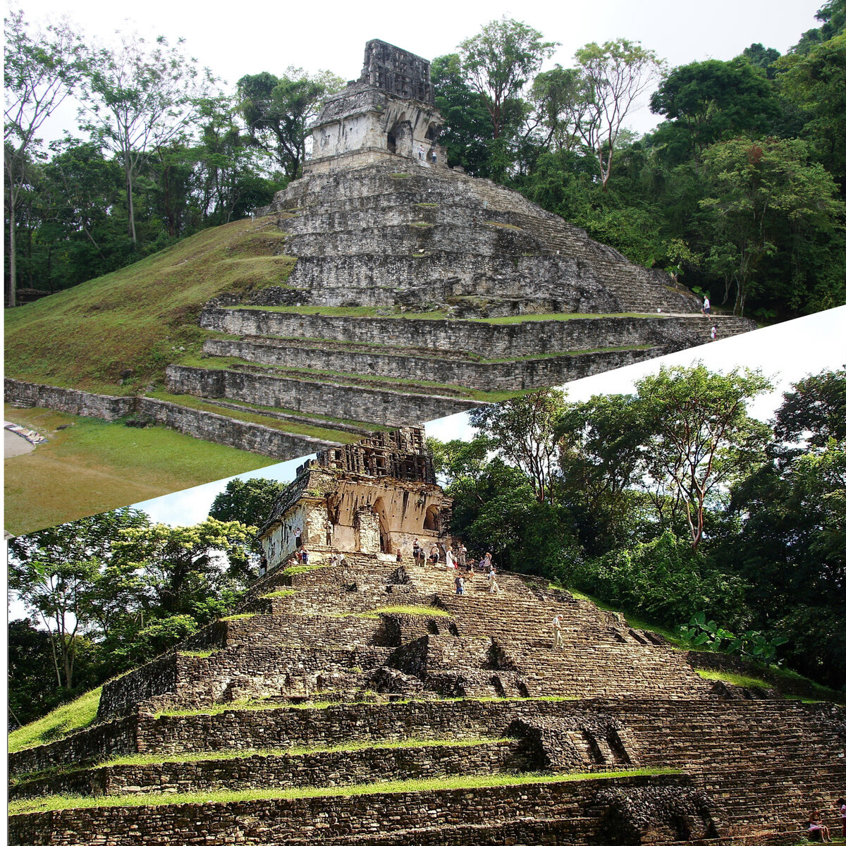 Уникальные майянские сооружения