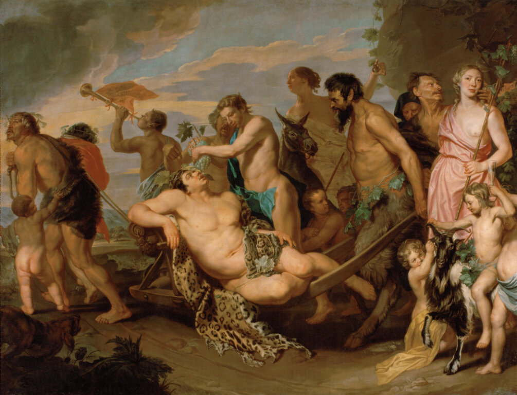 Вакханалия (Триумф Вакха), Микаэлина Вотье
Живопись, 1655