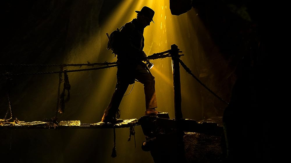 Кадр из фильма Indiana Jones and the Dial of Destiny. Режиссер: Джеймс Мэнголд. Оператор: Фидон Папамайкл. Производство: Lucasfilm Ltd., Paramount Pictures, Walt Disney Pictures 