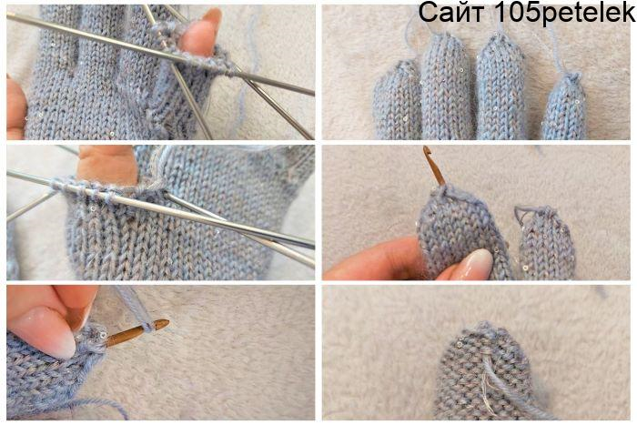 Вязание перчаток спицами - пособие для начинающих | Планета Вязания