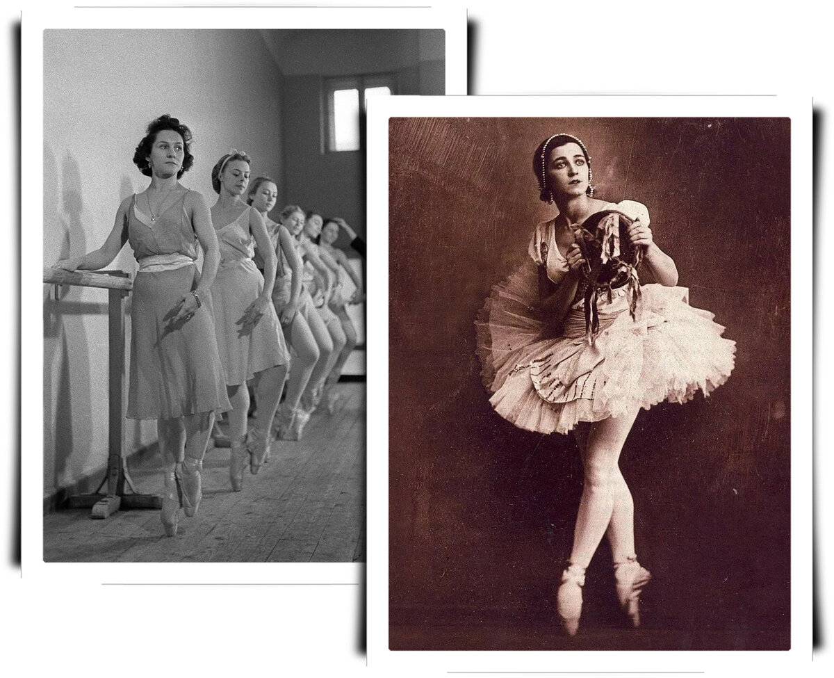 Ольга Лепешинская. Татьяна Вечеслова. 20-40-е годы