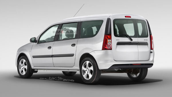 
Рендер обновленного Ларгуса