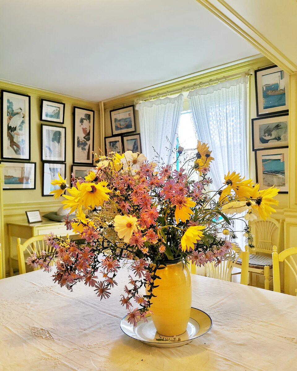 Столовая в доме Моне