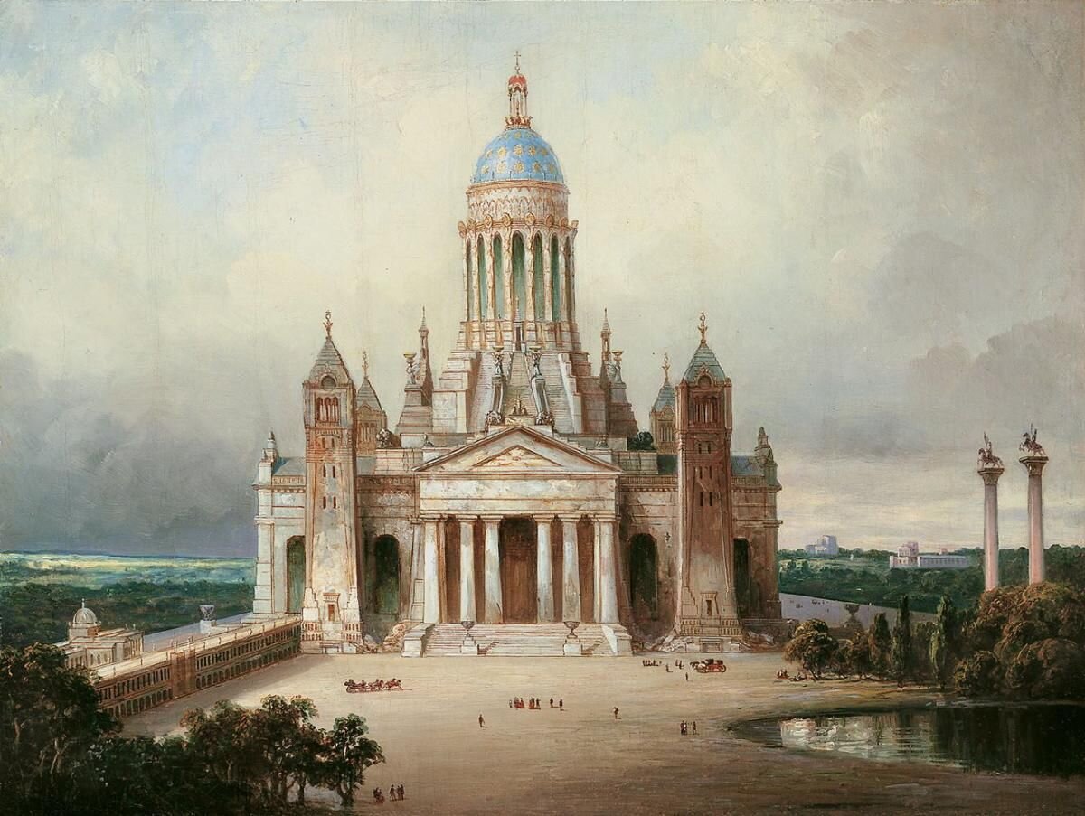 Полёт фантазии архитектора действительно поражает.