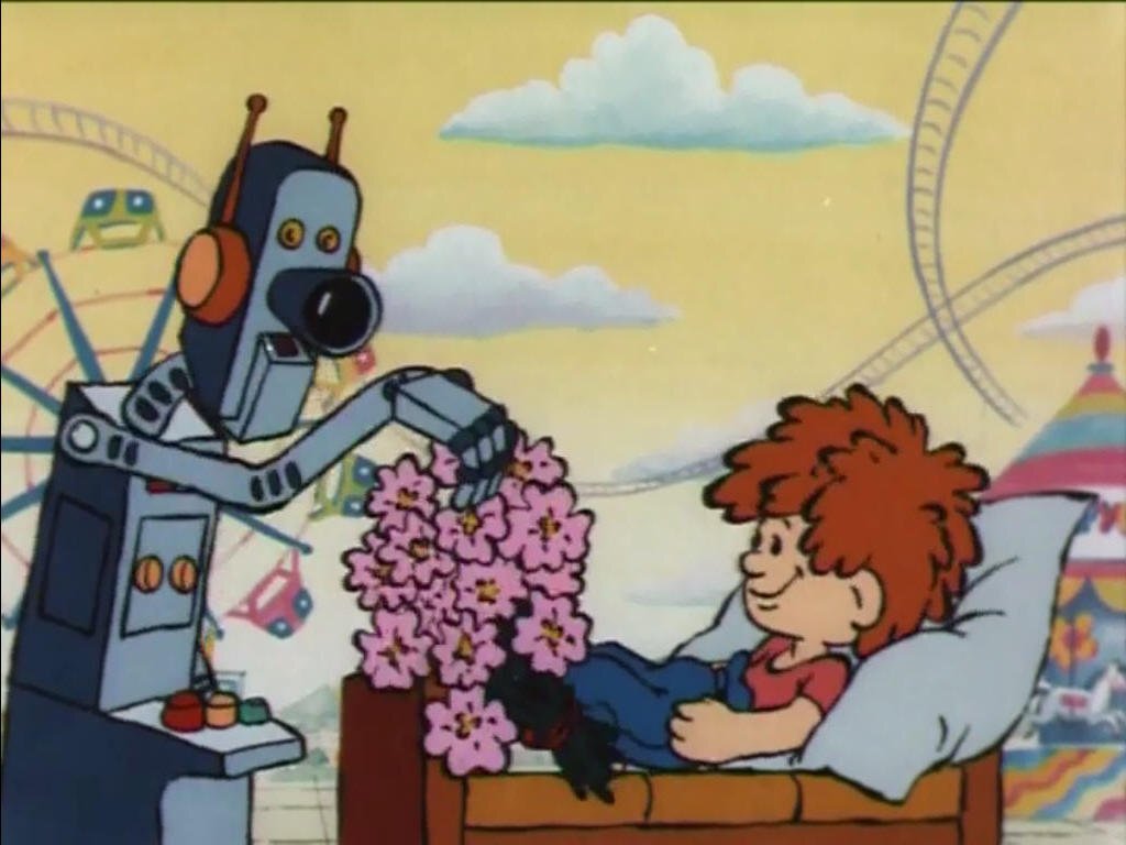 Кадр из мультфильма "Нехочуха"