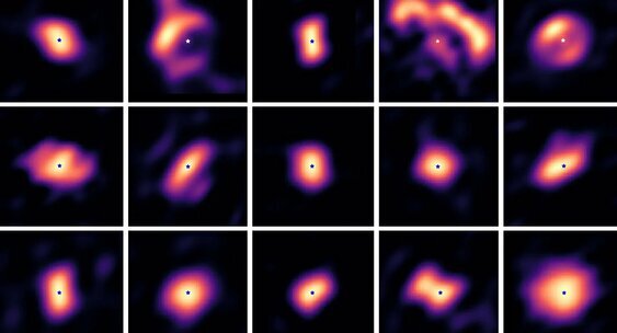 Популярная механика6 фотоАстрономы с помощью телескопа VLT получили снимки 15 газопылевых дисков вокруг молодых звезд. Изображения помогут лучше понять, как формируются похожие на Землю планеты, сообщается в исследовании, опубликованном в Astronomy & Astrophysics.